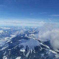 Flugwegposition um 11:28:25: Aufgenommen in der Nähe von Gemeinde Weerberg, 6133, Österreich in 4603 Meter